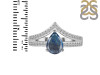 Labradorite & White Topaz Ring LBD-RDR-372.