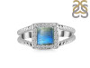 Labradorite & White Topaz Ring LBD-RDR-388.