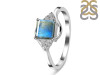 Labradorite & White Topaz Ring LBD-RDR-399.