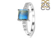 Labradorite & White Topaz Ring LBD-RDR-472.