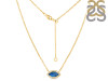 Labradorite & White Topaz Necklace With Adjustable Slider Lock LBD-RN-61.