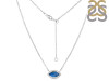 Labradorite & White Topaz Necklace With Adjustable Slider Lock LBD-RN-61.