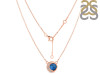 Labradorite & White Topaz Necklace LBD-RN-83.