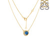 Labradorite & White Topaz Necklace LBD-RN-83.