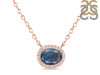 Labradorite & White Topaz Necklace LBD-RN-85.