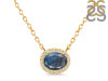 Labradorite & White Topaz Necklace LBD-RN-85.