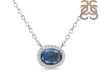 Labradorite & White Topaz Necklace LBD-RN-85.