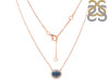 Labradorite & White Topaz Necklace LBD-RN-85.