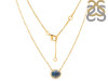 Labradorite & White Topaz Necklace LBD-RN-85.