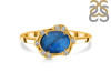 Labradorite & White Topaz Ring LBD-RR-342.