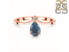Labradorite & White Topaz Ring LBD-RR-374.