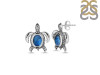 Labradorite Turtle Stud Earring LBD-RUE-4.