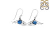 Labradorite & White Topaz Shark Earring LBD-RUE-13.