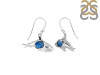 Labradorite & White Topaz Shark Earring LBD-RUE-13.