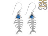 Labradorite Fish Bone Earring LBD-RUE-17.