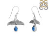 Labradorite Whale Tail Earring LBD-RUE-22.
