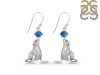 Labradorite Seal Earring LBD-RUE-37.