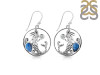 Labradorite & White Topaz Mermaid Earring LBD-RUE-57.