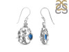 Labradorite & White Topaz Mermaid & Turtle Earring LBD-RUE-67.