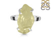 Libyan Desert Glass Ring-R-Size-6 LDG-2-50