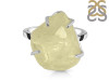 Libyan Desert Glass Ring-R-Size-10 LDG-2-56