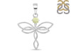 Libyan Desert Glass Holy Cross Pendant LDG-RDN-160-A.