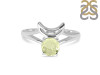 Libyan Desert Glass Crescent Moon Ring LDG-RDR-2151.