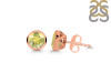 Lemon Quartz Stud Earring LEM-RDE-1254.