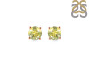 Lemon Quartz Stud Earring LEM-RDE-1353.
