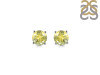 Lemon Quartz Stud Earring LEM-RDE-1353.