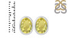 Lemon Quartz Stud Earring LEM-RDE-1370.