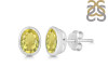 Lemon Quartz Stud Earring LEM-RDE-1370.