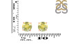 Lemon Quartz Stud Earring LEM-RDE-1436.