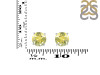 Lemon Quartz Stud Earring LEM-RDE-1436.