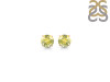 Lemon Quartz Stud Earring LEM-RDE-1438.