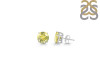 Lemon Quartz Stud Earring LEM-RDE-1438.