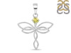 Lemon Quartz Holy Cross Pendant LEM-RDN-160-A.