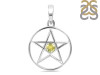 Lemon Quartz Pentacle Pendant LEM-RDN-171.