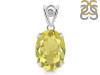 Lemon Quartz Pendant LEM-RDP-744-V-LOOP.