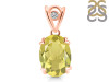 Lemon Quartz Pendant LEM-RDP-745-V-LOOP.