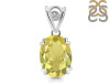 Lemon Quartz Pendant LEM-RDP-745-V-LOOP.