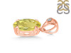 Lemon Quartz Pendant LEM-RDP-745-V-LOOP.