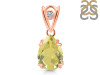 Lemon Quartz Pendant LEM-RDP-746-V-LOOP.