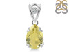 Lemon Quartz Pendant LEM-RDP-746-V-LOOP.