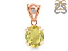 Lemon Quartz Pendant LEM-RDP-749-V-LOOP.