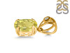 Lemon Quartz Pendant LEM-RDP-749-V-LOOP.