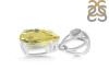 Lemon Quartz Pendant LEM-RDP-752-V-LOOP.