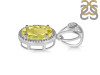 Lemon Quartz Pendant LEM-RDP-755-V-LOOP.