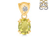 Lemon Quartz Pendant LEM-RDP-762-V-LOOP.