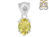 Lemon Quartz Pendant LEM-RDP-762-V-LOOP.